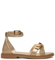 Sandały Tommy Hilfiger złote dziecięce 