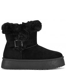 Śniegowce Jenny Fairy czarne damskie 