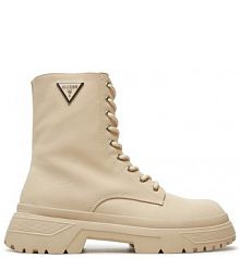 Botki Guess beżowe damskie 