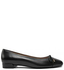 Baleriny Stuart Weitzman czarne damskie 