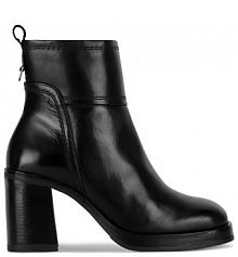 Botki na słupku Lasocki czarne 
