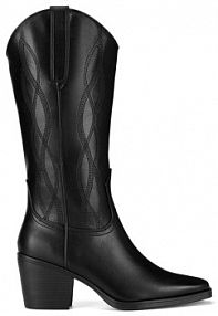 Kozaki na obcasie Jenny Fairy czarne 