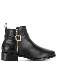 Botki Clara Barson czarne damskie 