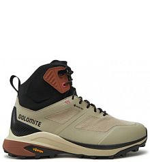 Buty trekkingowe wysokie Dolomite beżowe damskie 