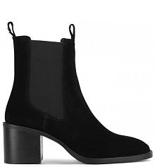 Botki na słupku Sergio Bardi czarne 