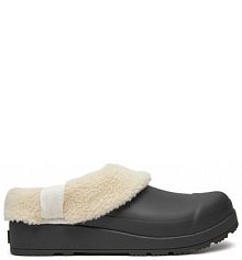 Klapki Hunter czarne damskie 