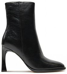 Botki na słupku MICHAEL Michael Kors czarne 