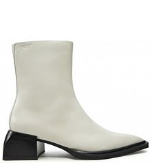 Botki na słupku Vagabond Shoemakers écru 