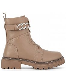 Botki Jenny Fairy beżowe damskie 