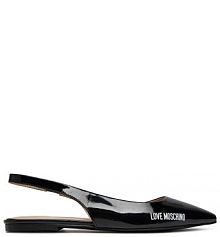 Sandały LOVE MOSCHINO czarne damskie 