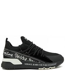 Sneakersy Versace Jeans Couture czarne damskie 