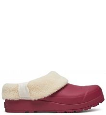 Klapki Hunter bordowy damskie 