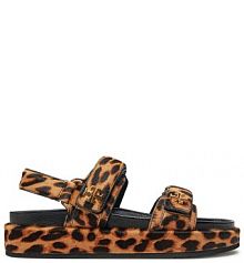 Sandały Tory Burch brązowe damskie 