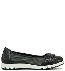Baleriny Caprice czarne damskie 