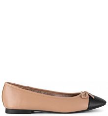 Baleriny JENNY beżowe damskie 