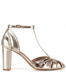 Czółenka JENNY złote 