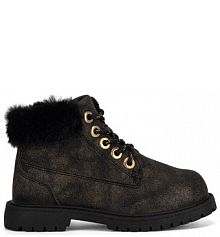 Kozaki Nelli Blu czarne dziecięce 