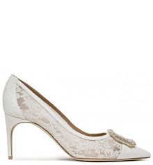 Szpilki MALONE SOULIERS białe