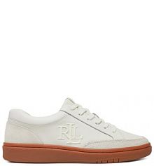 Sneakersy LAUREN RALPH LAUREN białe damskie 