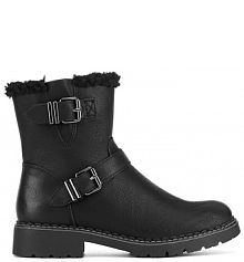 Botki Clara Barson czarne damskie 