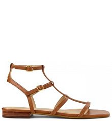 Sandały LAUREN RALPH LAUREN brązowe damskie 