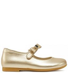 Półbuty Calvin Klein Jeans złote dziecięce 