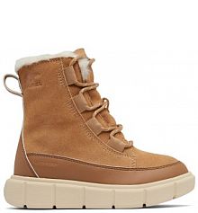 Śniegowce Sorel brązowe dziecięce 