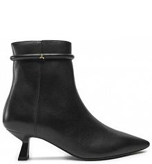 Botki na szpilce Patrizia Pepe czarne 