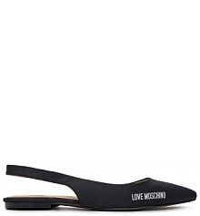 Sandały LOVE MOSCHINO czarne damskie 