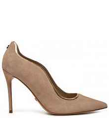 Szpilki Guess beżowe 