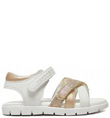 Sandały Tommy Hilfiger białe dziecięce 