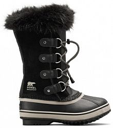 Śniegowce Sorel czarne dziecięce 