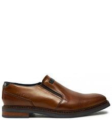 Półbuty wizytowe Bugatti brązowe męskie 
