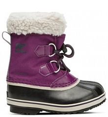 Śniegowce Sorel fioletowe dziecięce 