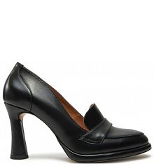 Półbuty na obcasie R.Polański czarne damskie 