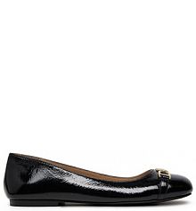 Baleriny LOVE MOSCHINO czarne damskie 