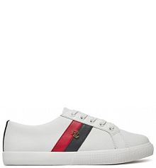 Sneakersy LAUREN RALPH LAUREN białe damskie 
