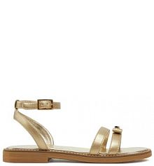 Sandały Calvin Klein Jeans złote dziecięce 