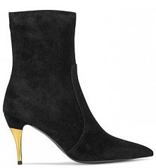 Botki na szpilce GINO ROSSI czarne 