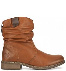 Botki Rieker brązowe damskie 