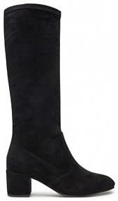 Kozaki na obcasie HÖGL czarne 