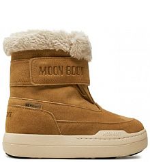 Śniegowce Moon Boot brązowe dziecięce 