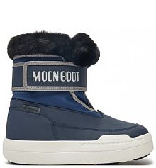 Śniegowce Moon Boot granatowe dziecięce 