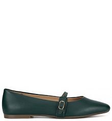 Baleriny Sergio Bardi zielone damskie 