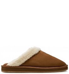 Kapcie Polo Ralph Lauren brązowe damskie 