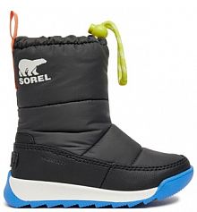 Śniegowce Sorel szare dziecięce 