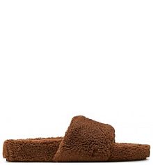 Kapcie Polo Ralph Lauren brązowe damskie 