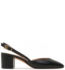 Sandały na słupku Tommy Hilfiger czarne 