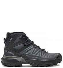 Buty trekkingowe wysokie Salomon czarne damskie 