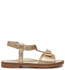 Sandały Tommy Hilfiger złote dziecięce 